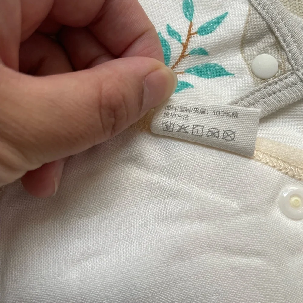 Purcotton Baby Cotton Bibs 3 Pack